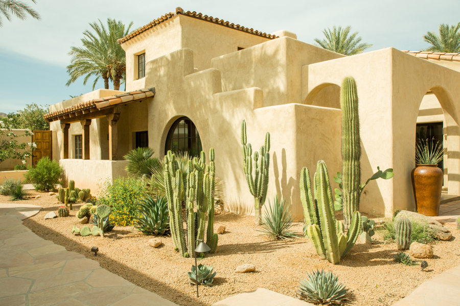 adobe architecture paradise valley arizona residential architects