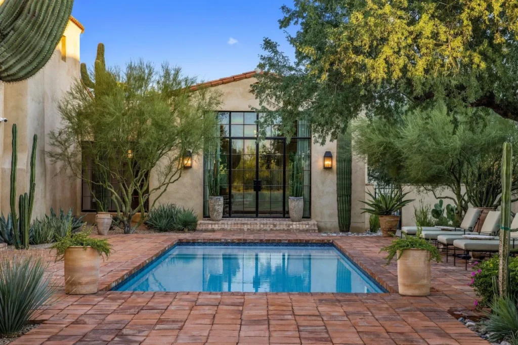 Courtyard Colonial One featuring Spanish Colonial architecture and central loggia courtyard